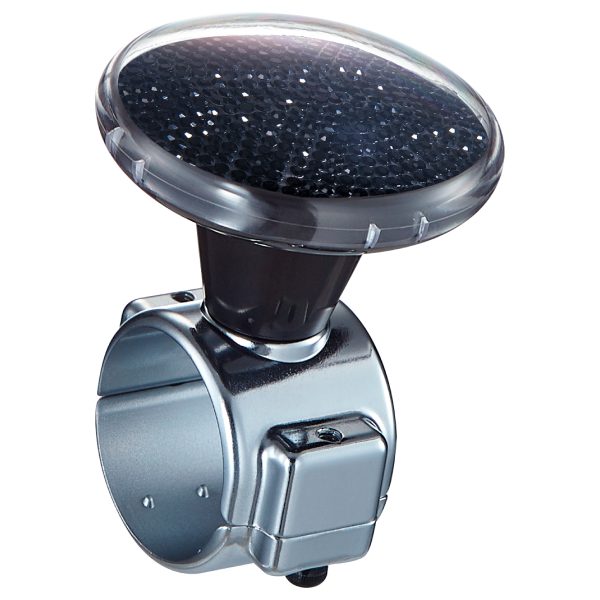 Black Crystal Spinner Knob