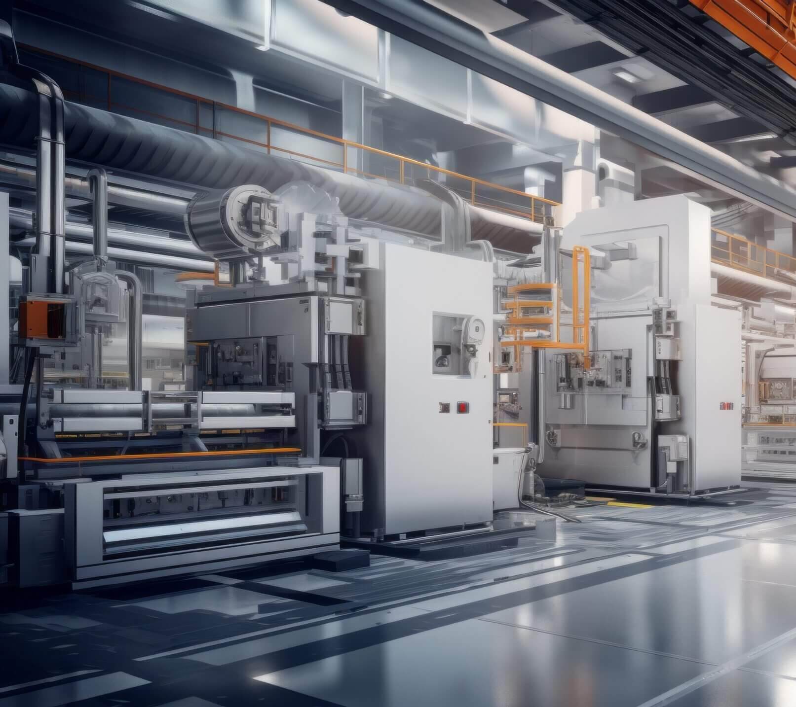 A large-scale plastic injection molding factory, producing a variety of plastic products A large-scale plastic injection molding factory, producing a variety of plastic products