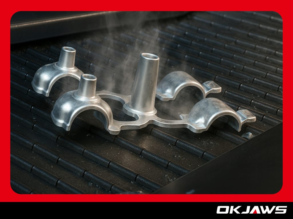 Okjaws persist in  use zinc alloy based ensures each steering knob remains securely in place