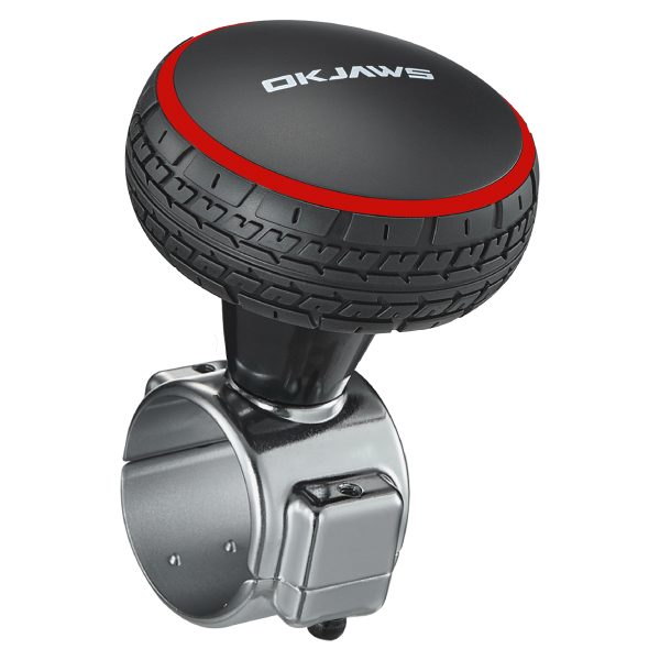 Premium Tire Grip Spinner Knob - Red