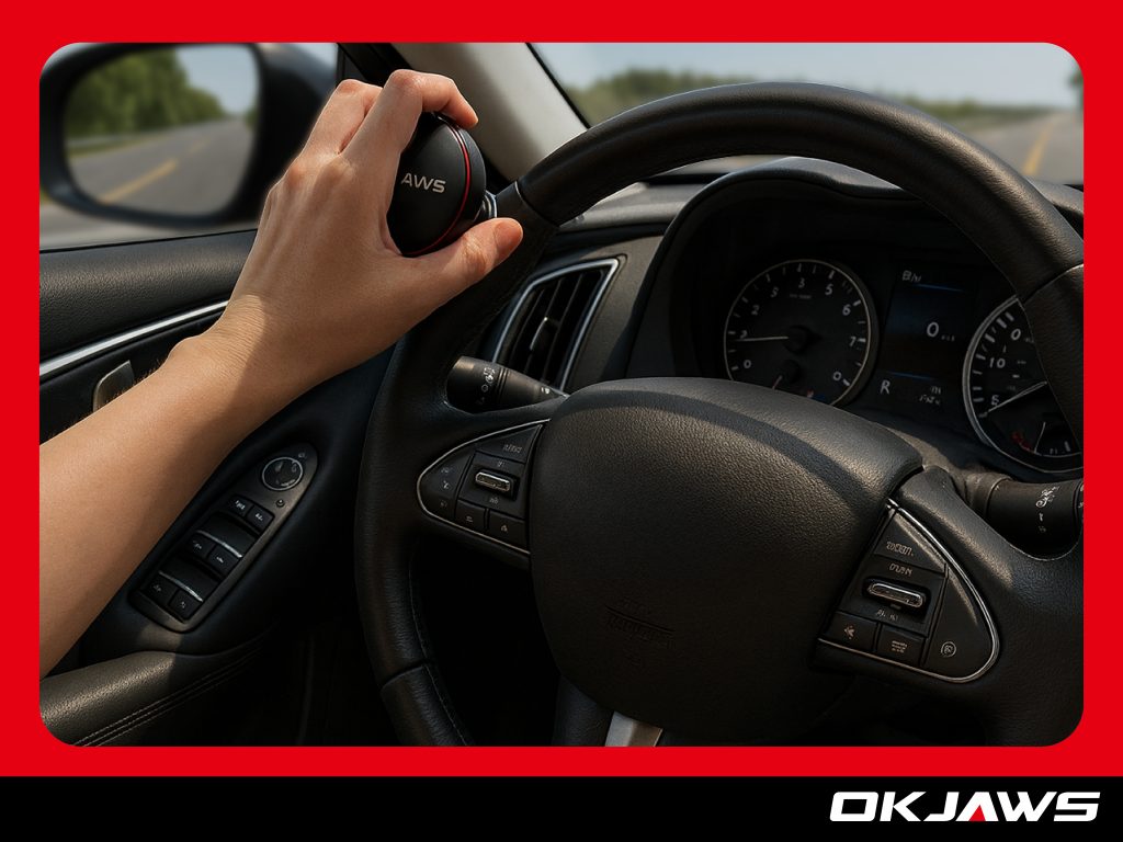 Okjaws Steering Spinner Knob Make Your Drive Easier