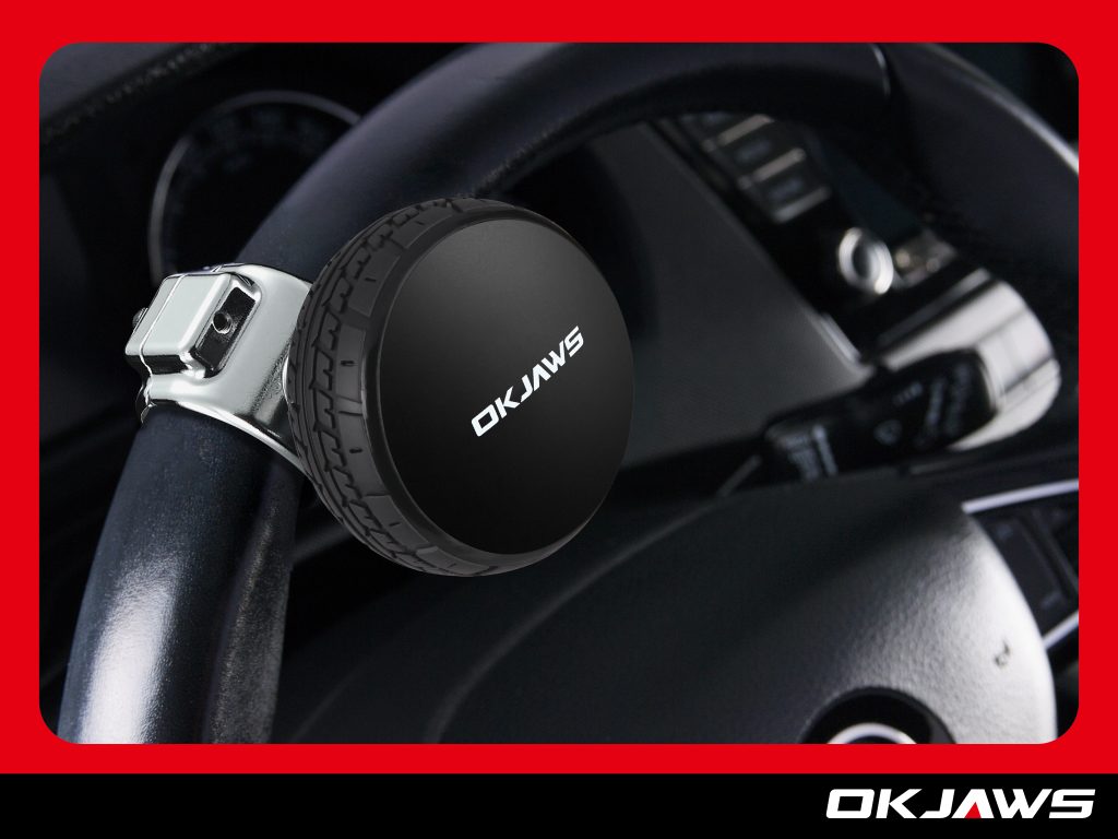 Close-up of the OKJAWS zinc alloy reel’s screw-lock anti-loosening thread structure, showcasing its secure locking mechanism and high-precision craftsmanship.